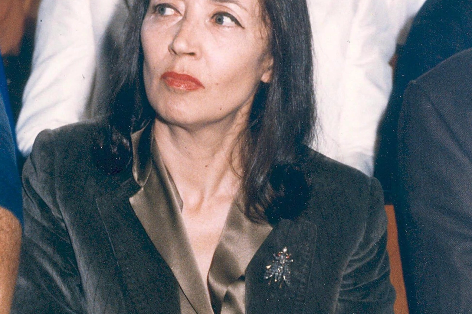 Oriana Fallaci in una foto d'archivio (Ansa)