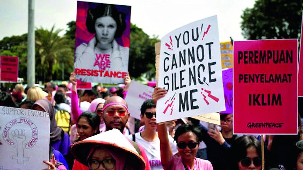 Indonesia, proteste per i diritti delle donne 