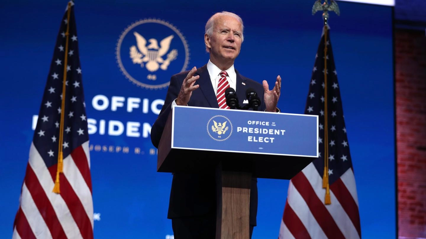 Joe Biden, presidente eletto degli Stati Uniti d'America (Ansa)