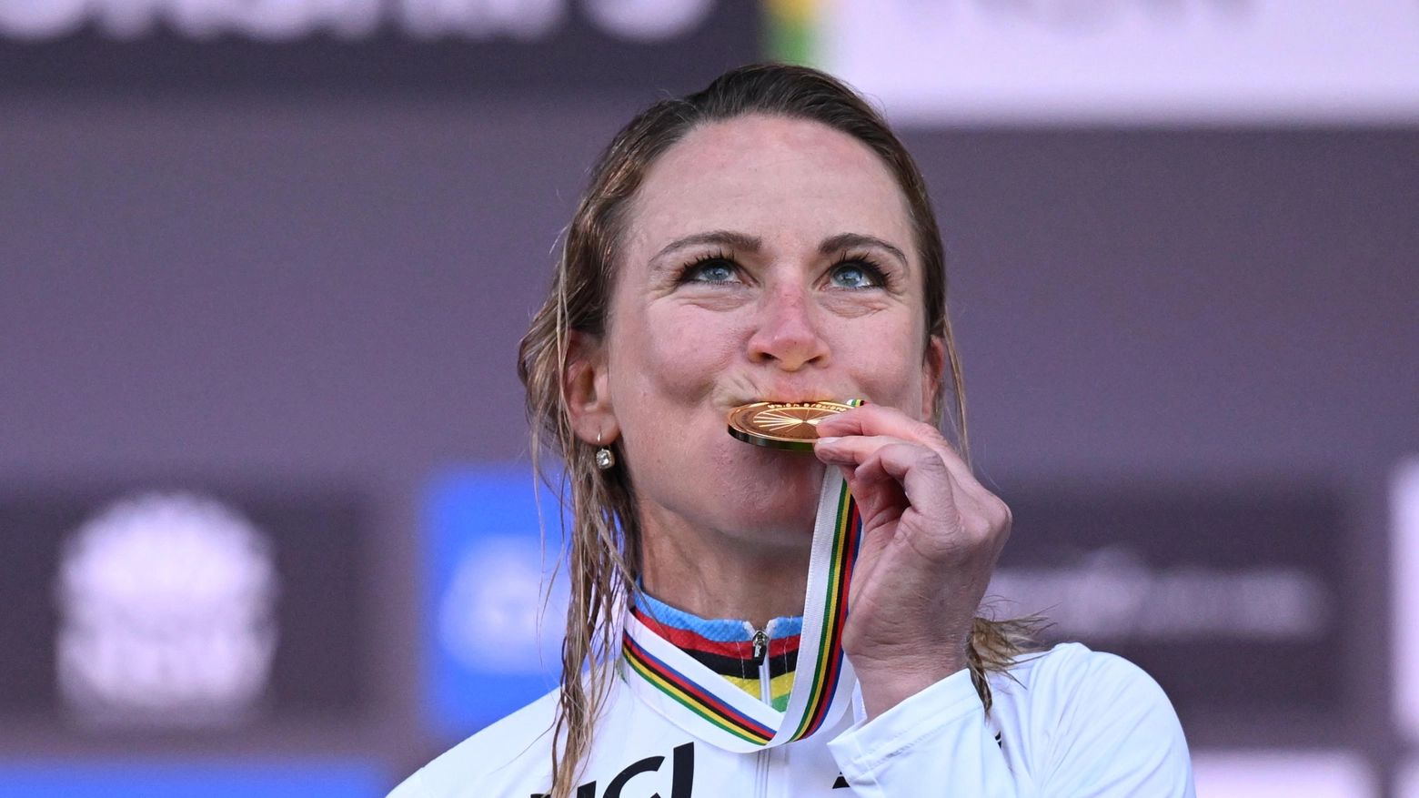 Annemiek Van Vleuten, vincitrice della Vuelta 2022 (Ansa)