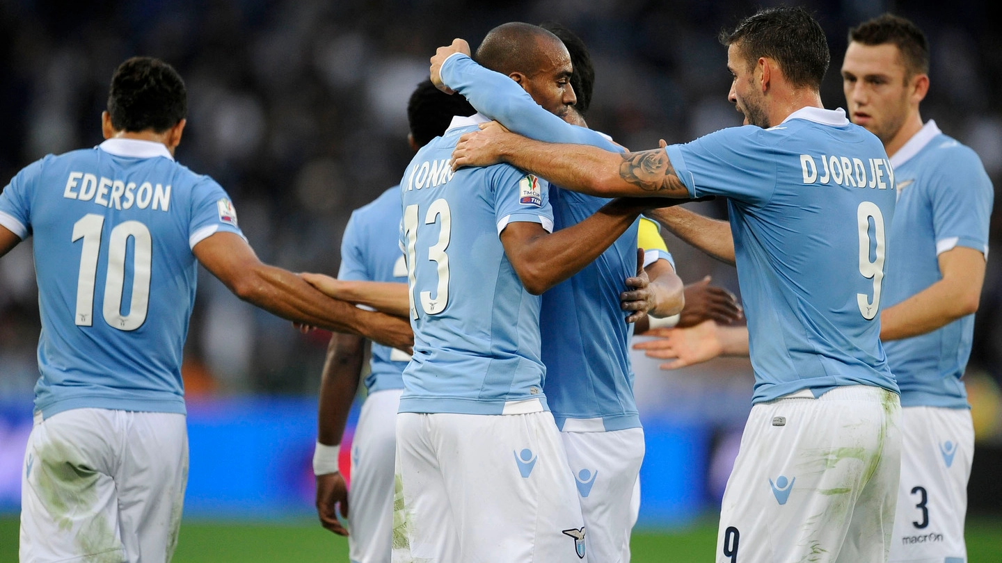 Konko e Djordjevic in gol con la Lazio (Lapresse)