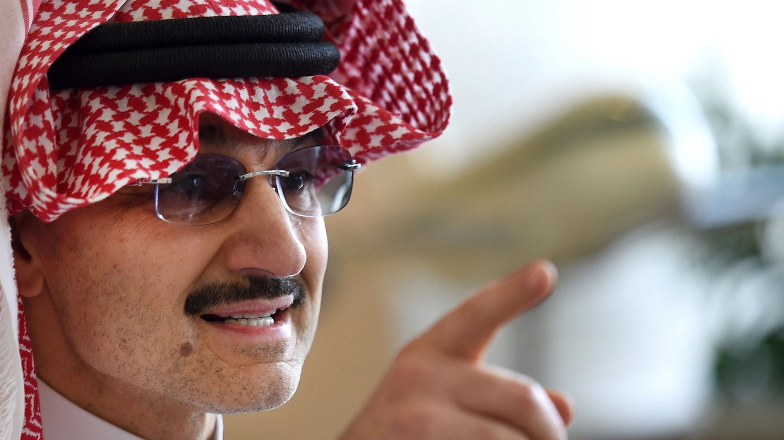 Il principe saudita Alwaleed bin Talal (AFP)