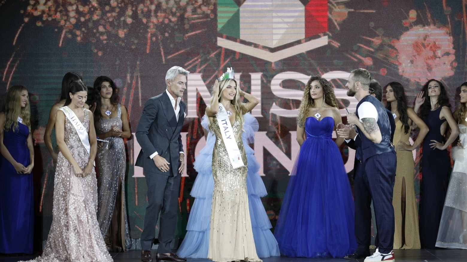 Claudia Motta incoronata Miss Mondo Italia