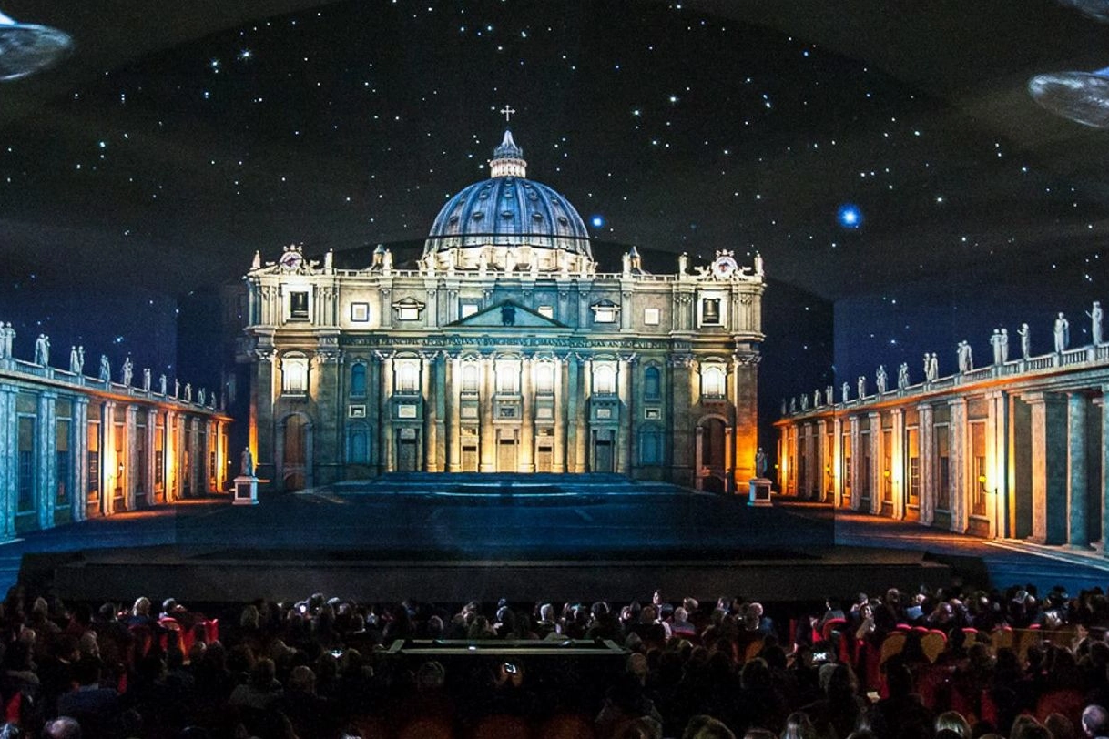 Lo spettacolo 'Giudizio Universale. Michelangelo and the secrets of the Sistine Chapel'