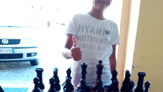 Amin, campione di scacchi a 12 anni