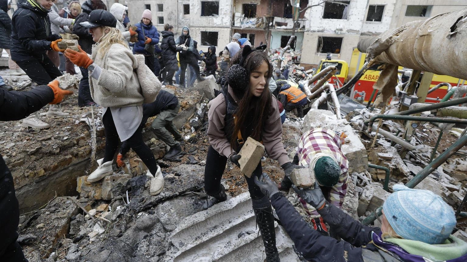 Salgono a 32 morti nell'attacco a Kiev del 29 dicembre