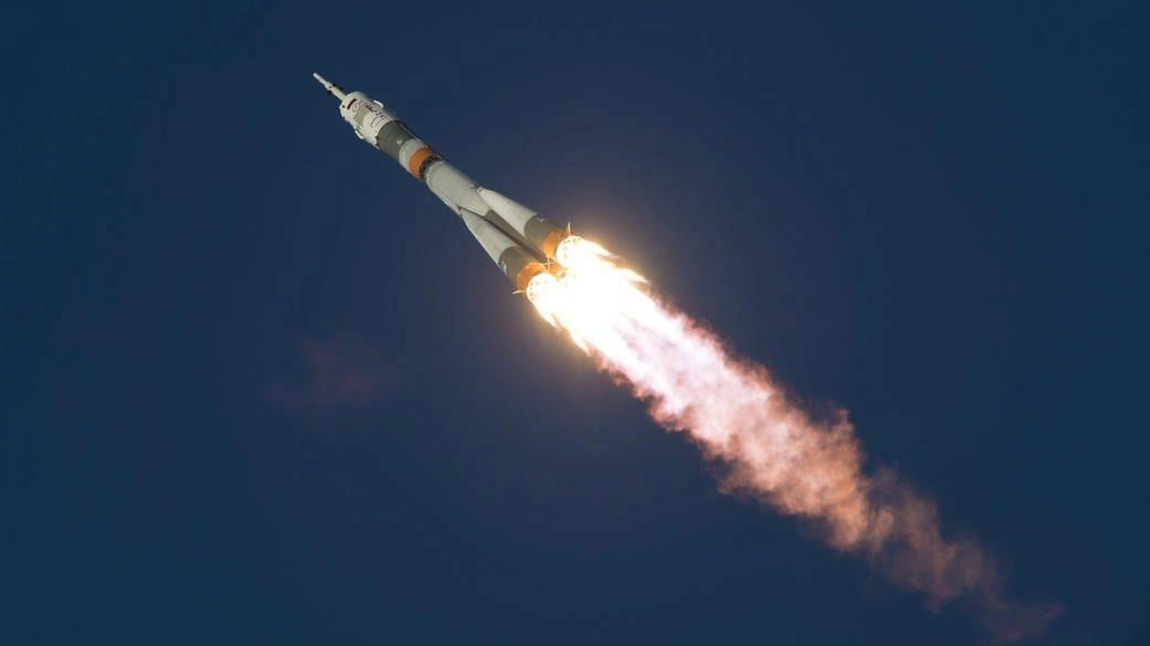 La navetta Soyuz Tma-19M (Ansa)