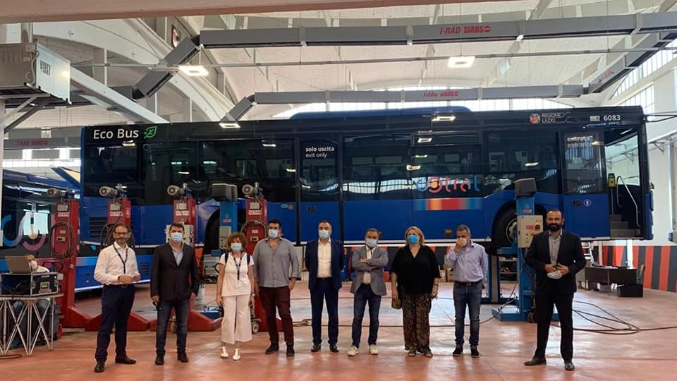 Nuovi autobus Cotral per il trasporto pubblico nel Lazio