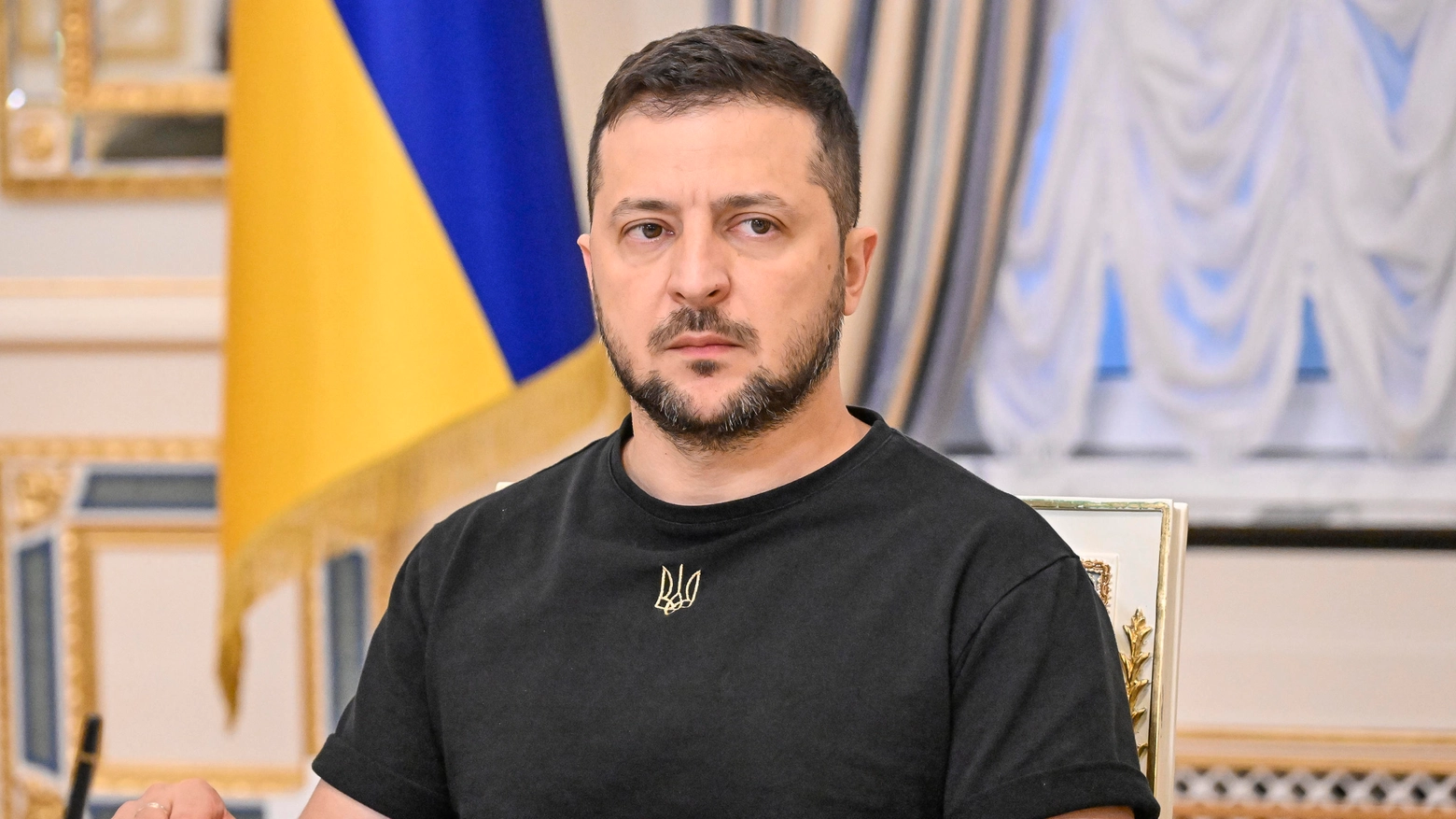 Il presidente ucraino, Zelensky (Ansa)