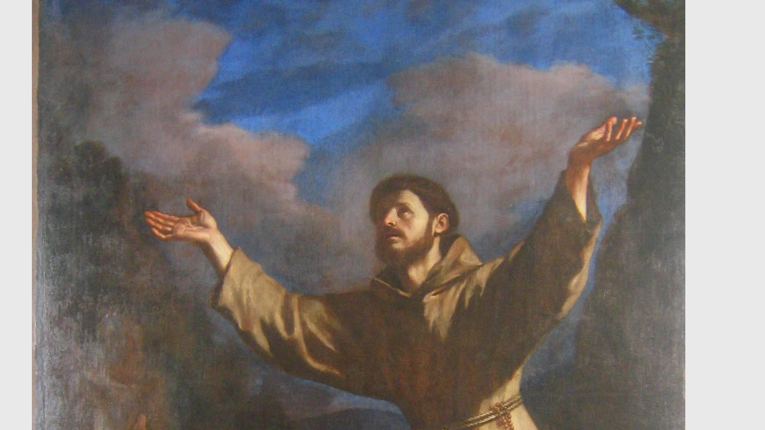 San Francesco in un dipinto del Guercino (MELE-NICODEMO)