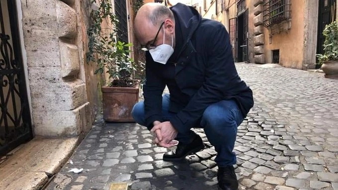 Pietre d'inciampo nel ghetto di Roma