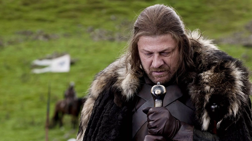 Eddard Stark è interpretato dall'attore Sean Bean