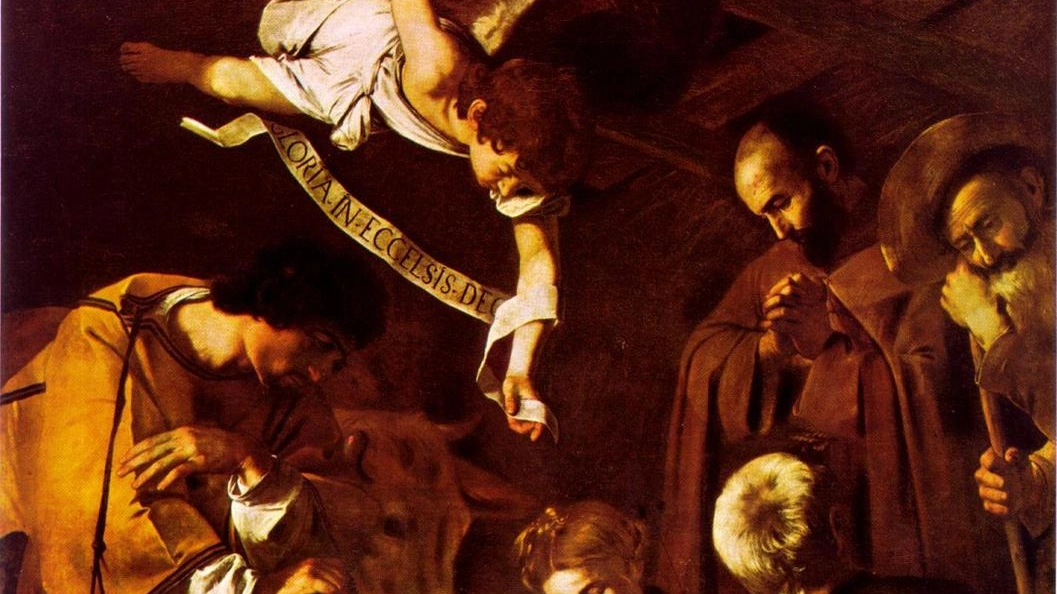 La tela del Caravaggio rubata a Palermo nel 1969 (Ansa)