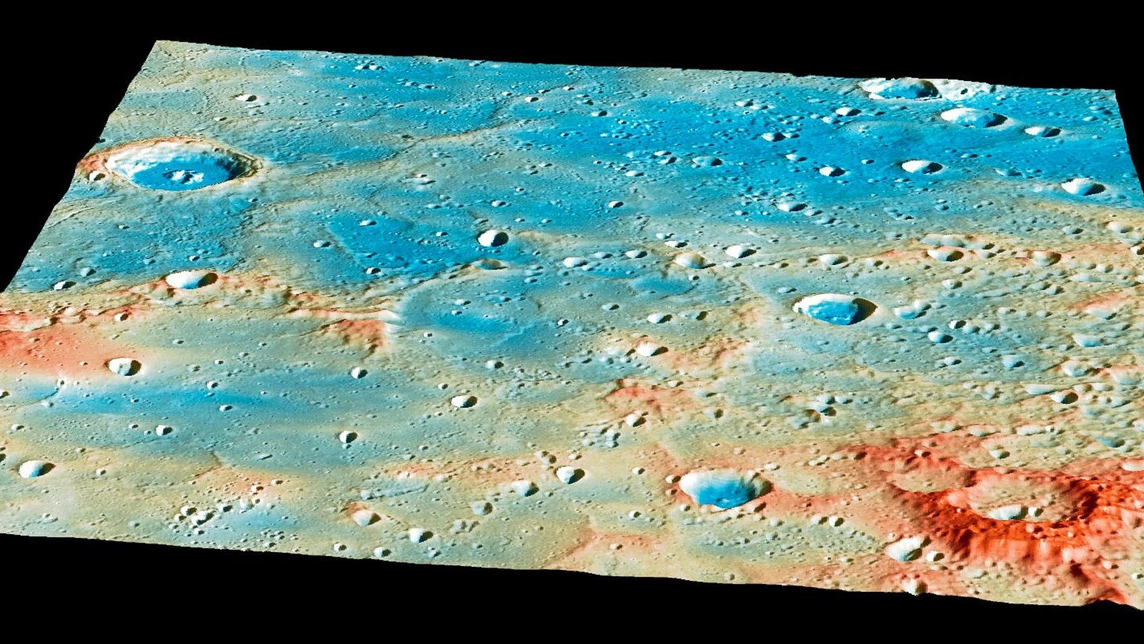 Immagini di Mercurio inviate da Messenger (Olycom)