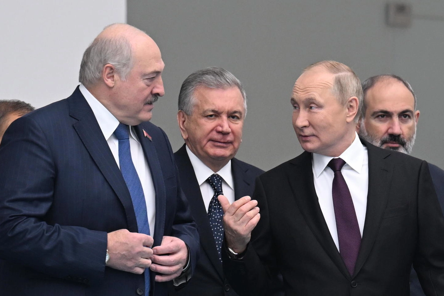 Alexander Lukashenko e Vladimir Putin (Ansa)