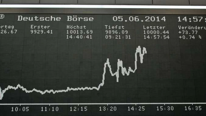 Borsa: Francoforte chiude a +0,71%