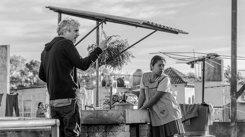 Alfonso Cuaron sul set di 'Roma' – Foto: Carlos Somonte