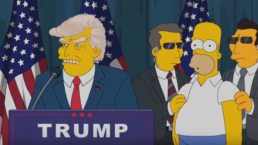 Con ben 16 anni di anticipo, in 'Bart to the future', il figlio discolo di Homer scopre che diventerà un perdente mentre Lisa sarà presidente Usa, e succederà a...Donald Trump