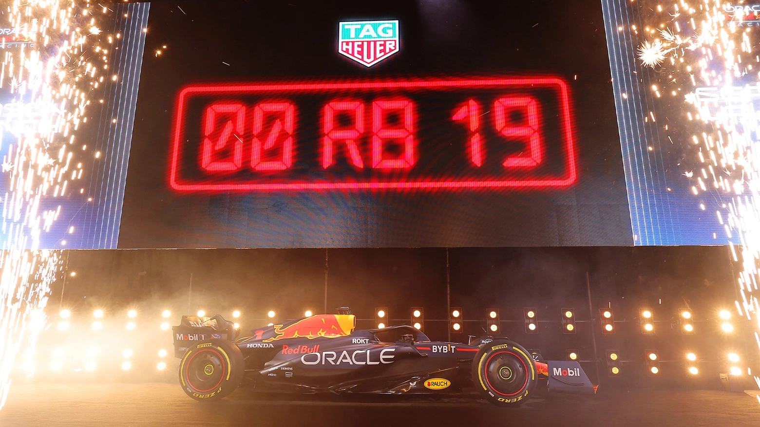 La Red Bull RB19 presentata a New York