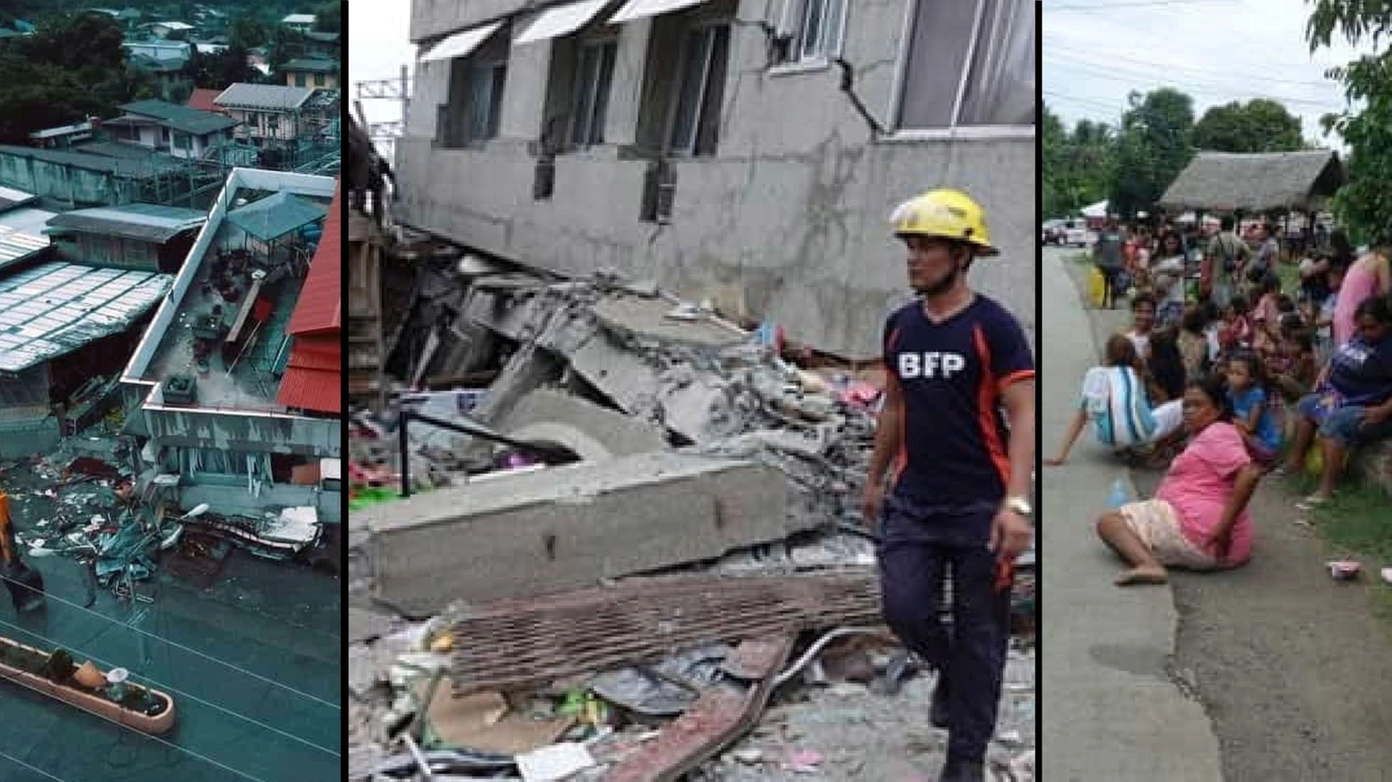Terremoto nelle Filippine, morti e devastazioni (Ansa)