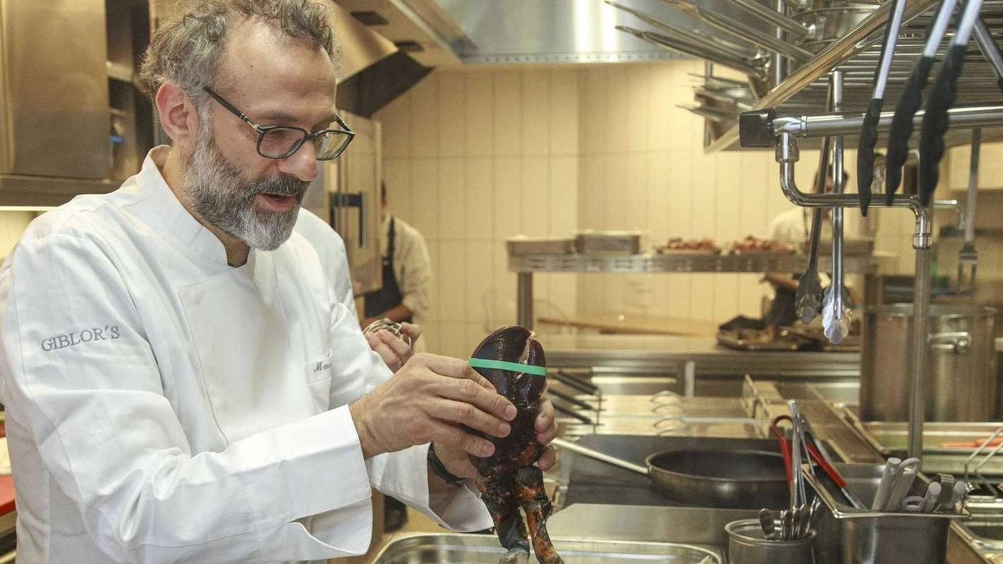 Lo chef Massimo Bottura (Olycom)