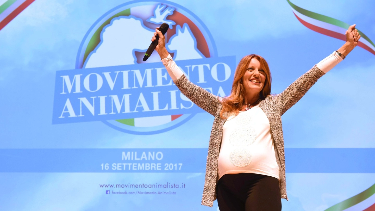 Michela Vittoria Brambilla inizia la campagna elettorale del Movimento animalista - ImagoE