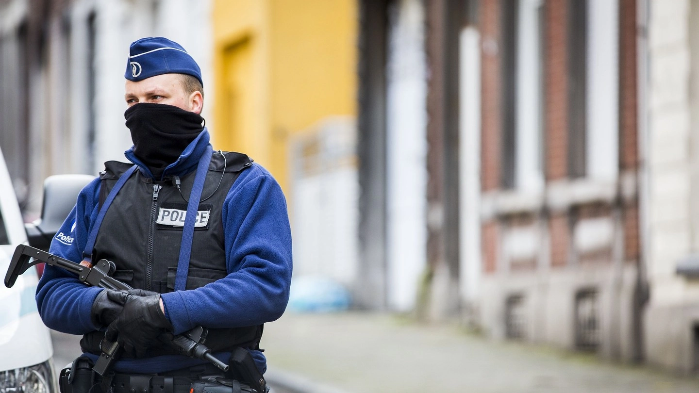 Polizia belga (Afp)
