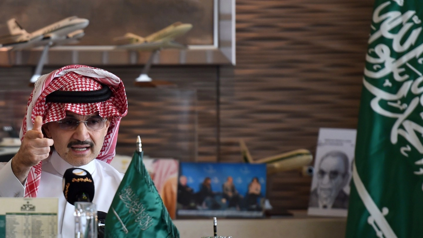 Il principe Saudita  Alwaleed bin Talal (Afp)