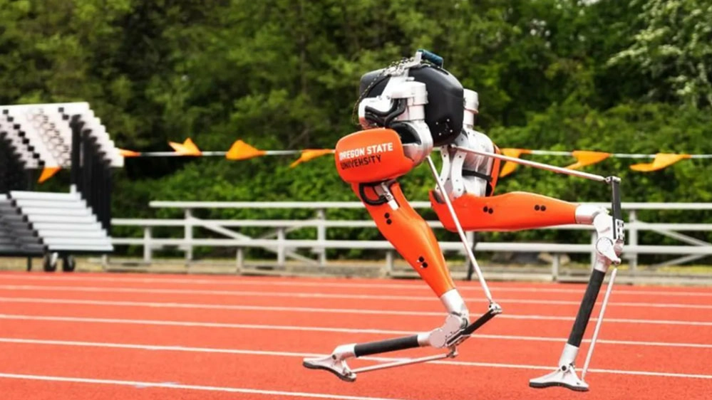 Il robot Cassie (Foto: Oregon State University)