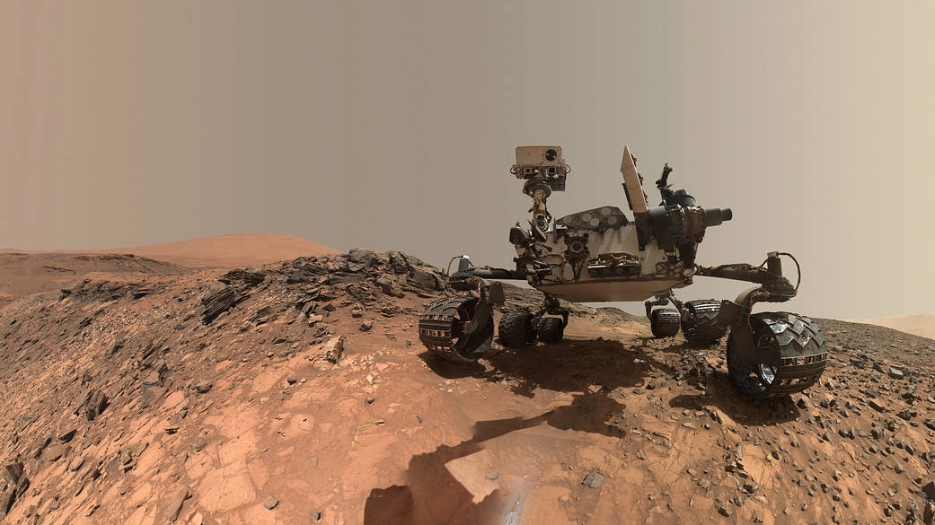 La sonda Curiosity su Marte (Foto: NASA/JPL-Caltech/MSSS)