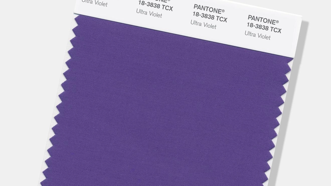 Ultra violet, il colore Pantone 2018 (Ansa)