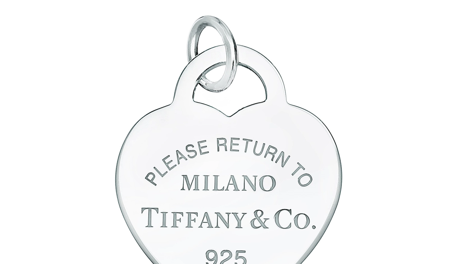 Il ciondolo di Tiffany dedicato a Milano