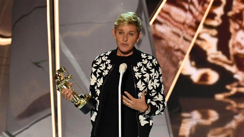 Ellen DeGeneres sul palco degli MTV Video Music Awards 2017
