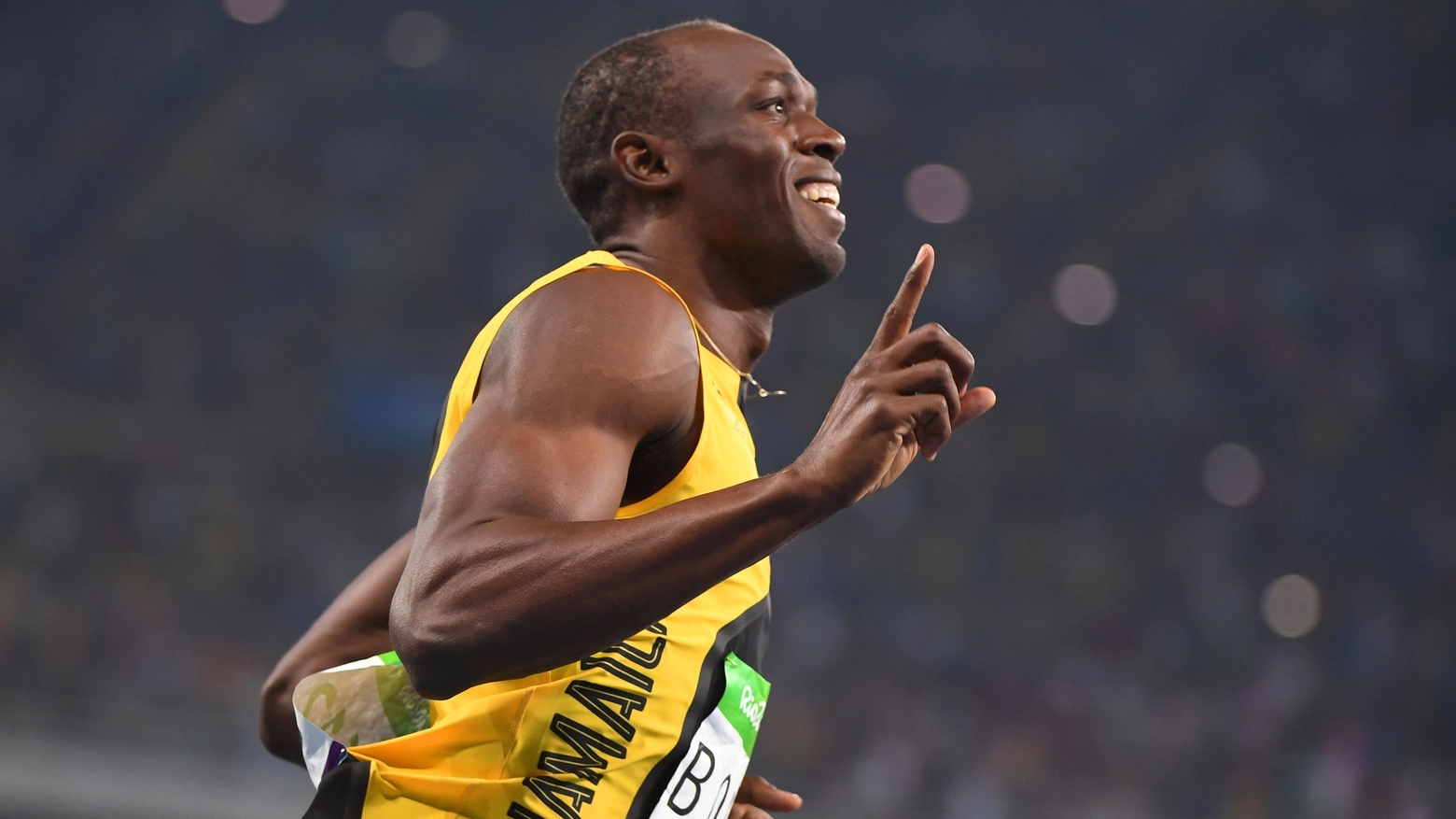Bolt dominatore dei 100 (AFP)