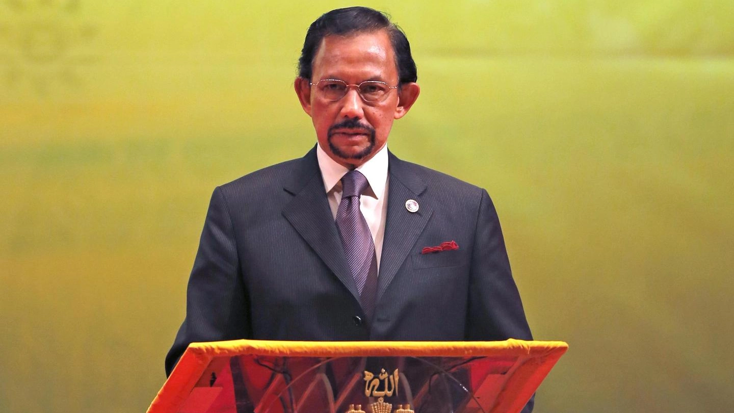 Il sultano del Brunei Hassanal Bolkiah (Ansa/Ap)