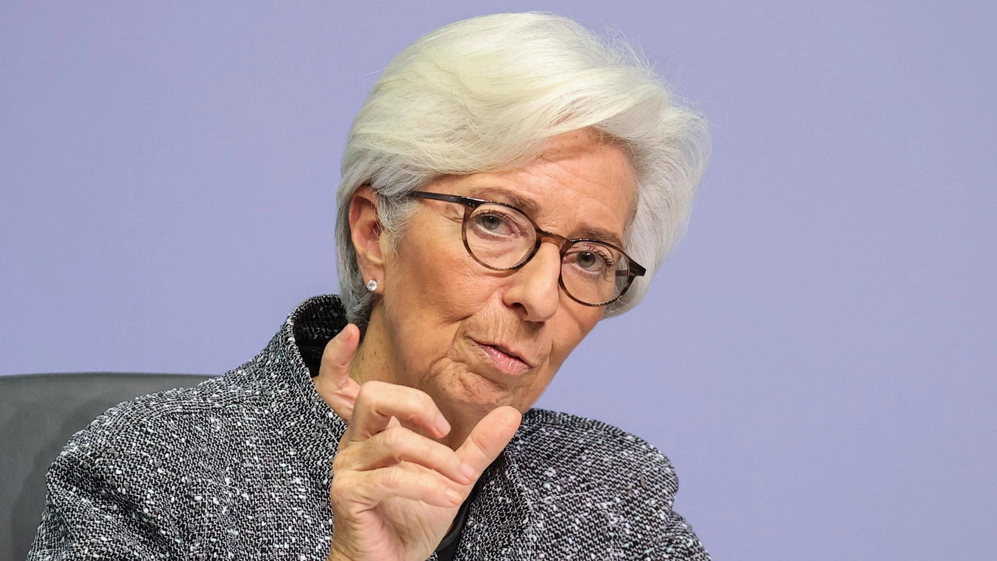 Bce, Christine Lagarde (foto Ansa)