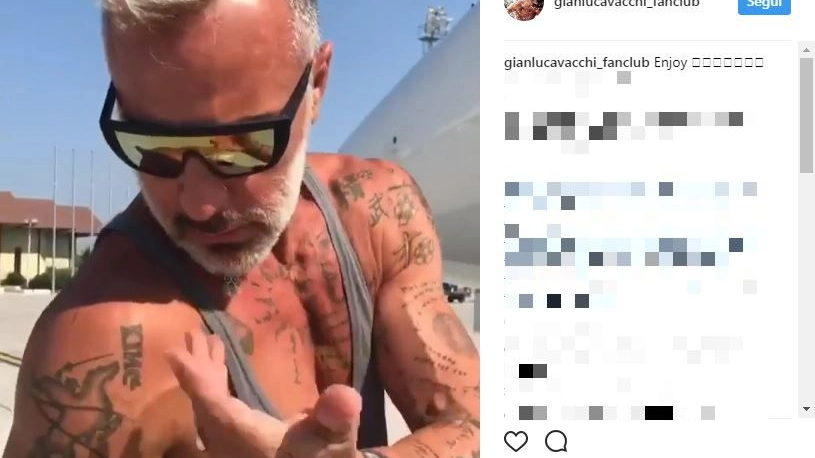 Gianluca Vacchi fa spallucce su Instagram