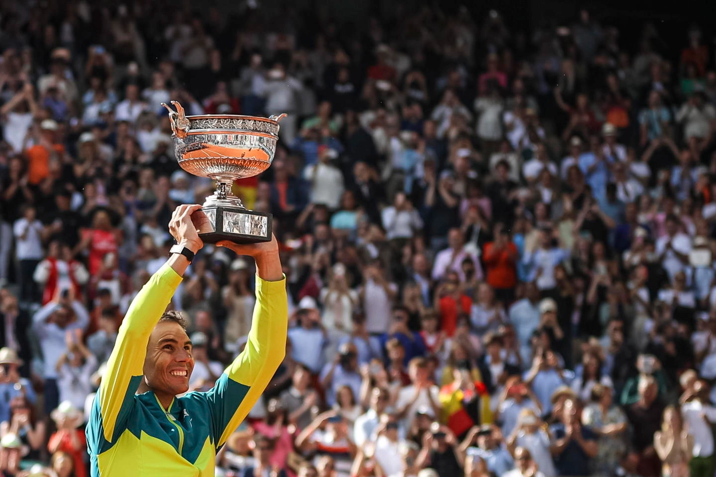 Nadal ha vinto il suo 14esimo titolo al Roland Garros (Ansa)