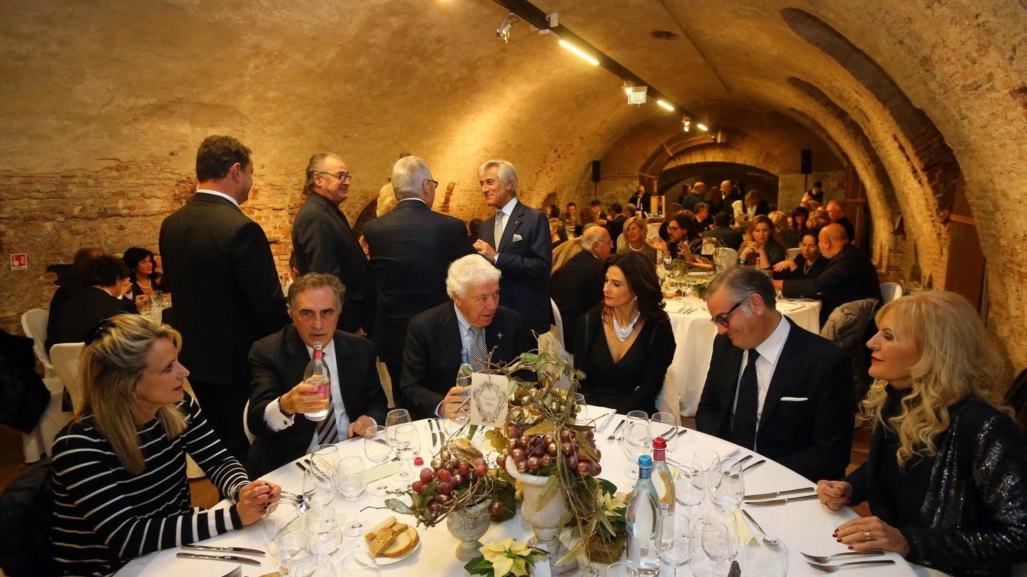 Serata di gala in Castello Estense (foto Businesspress)