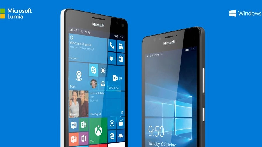 Il nuovo Microsoft Lumia 950 e 950 xl (Twitter)