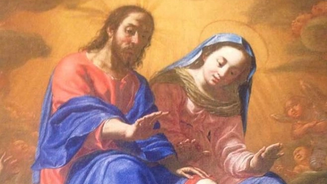 Il 'Perdono di Assisi' (1631) del pittore francese Jean Lhomme (da Fecbook)