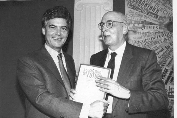 Claudio Martelli e Giorgio Napolitano