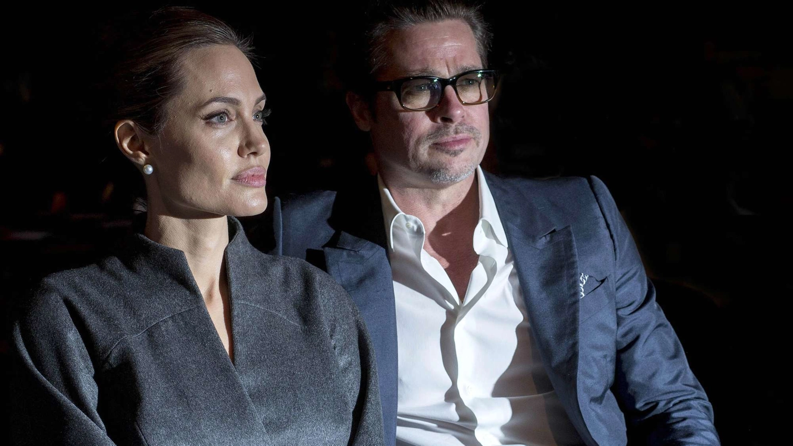 Angelina Jolie e Brad Pitt (Olycom)