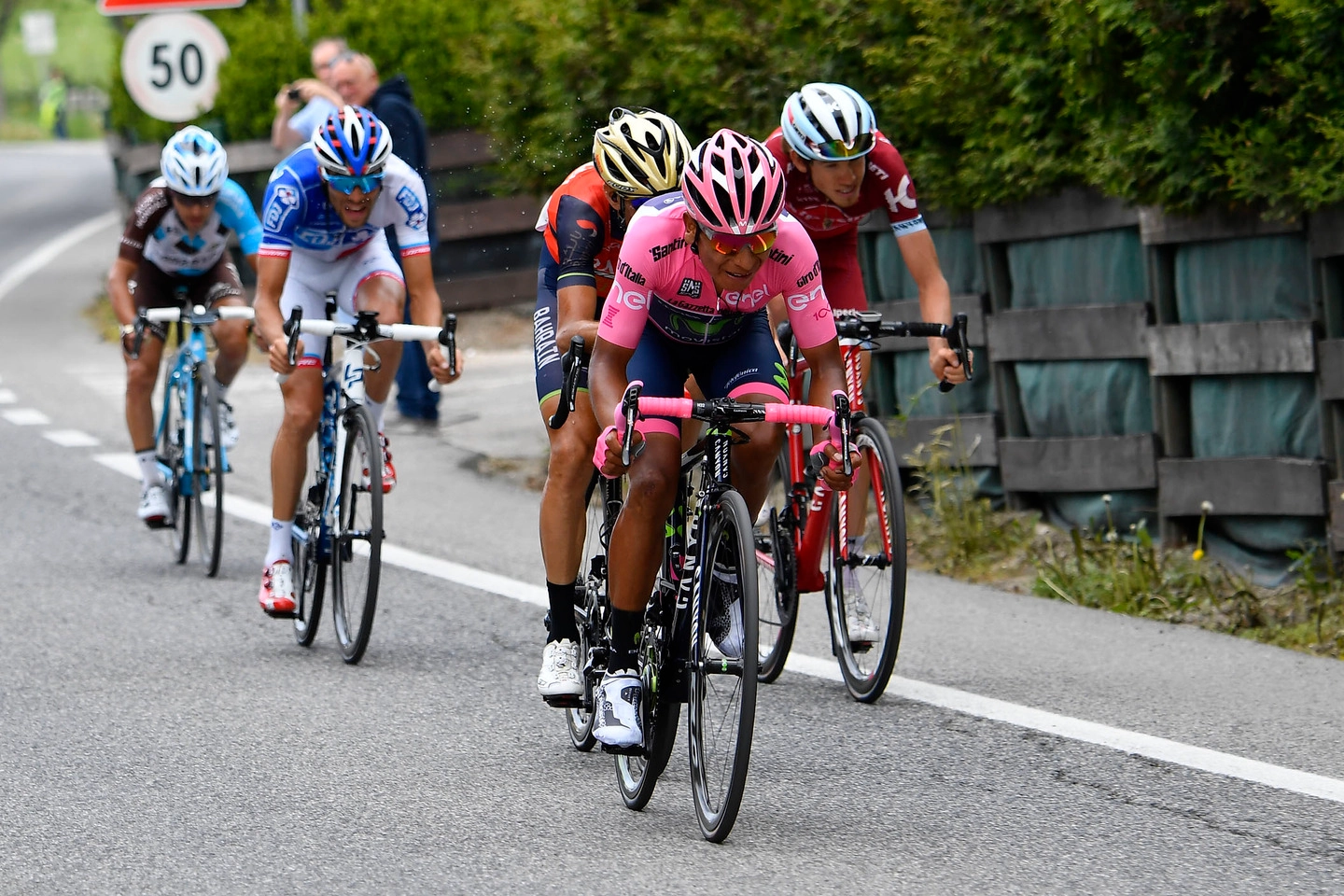 Giro d'Italia, Nairo Quintana (Lapresse)