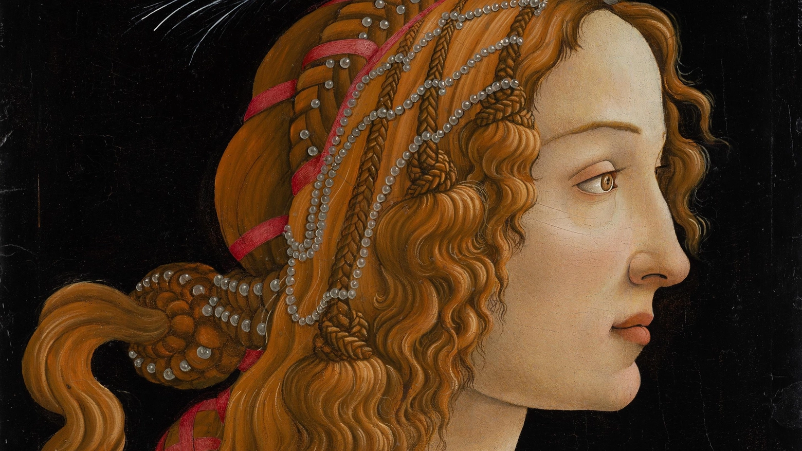"La bella Simonetta" di Sandro Botticelli