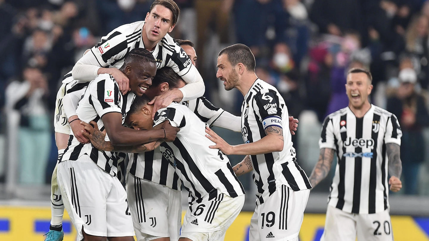 Juventus in finale di Coppa Italia (Ansa)