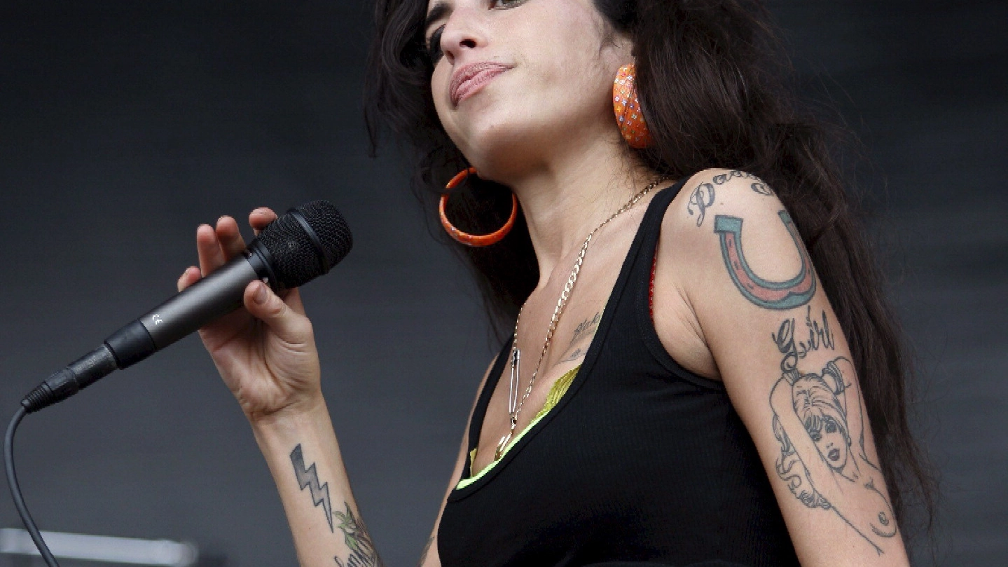 Un film sulla vita di Amy Winehouse (Ansa)