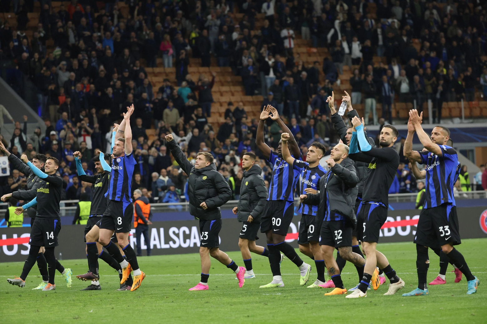 La gioia dell'Inter