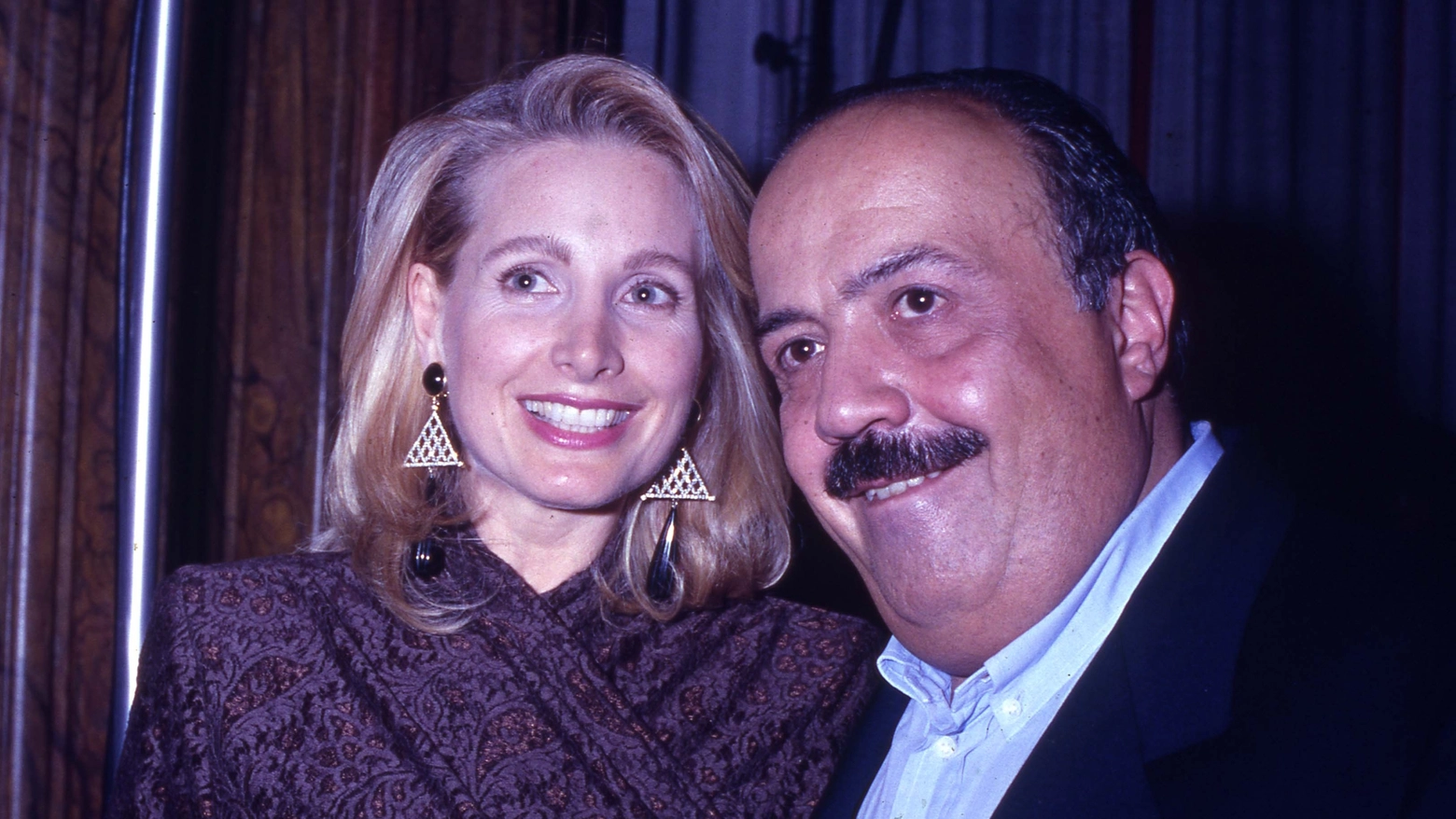 Marta Flavi con Maurizio Costanzo
