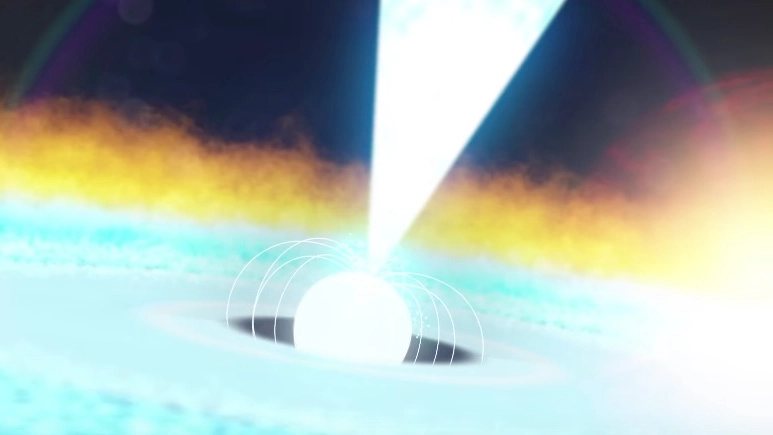 L'esplosione gigantesca avvenuta sulla pulsar, lontana dalla Terra